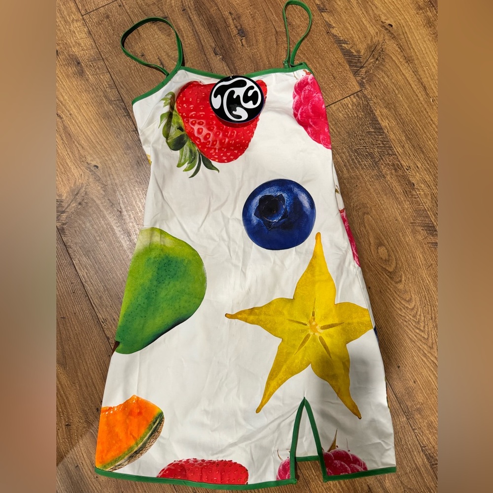 Lisa Says Gah fruit dress